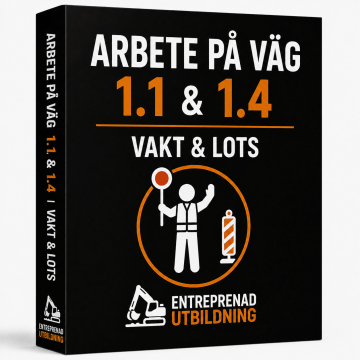 Arbete på väg 1.1 & 1.4 – Grundutbildning Vakt & Lots