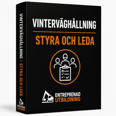 Vinterväghållning - Styra och leda